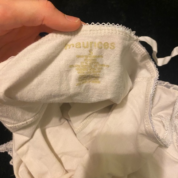 White Lace Trim Cami Top - Picture 4 of 4